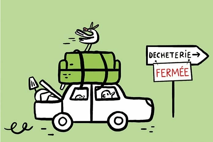 Fermeture déchèterie 09.12.25