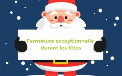 Fermeture exceptionnelle de l’accueil 🎄