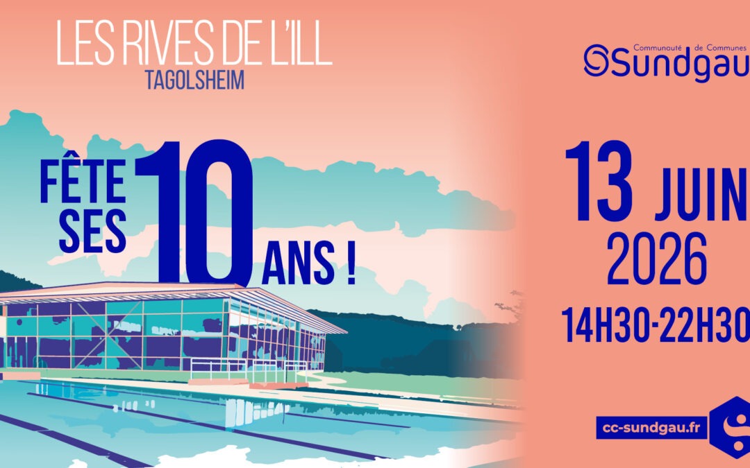 La piscine fête ses 10 ans !
